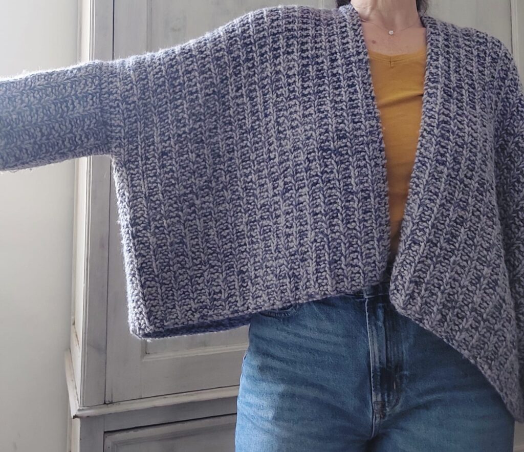 cardigan oversize ai ferri